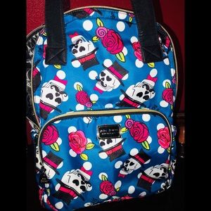 Betsey Johnson Skull Backpack